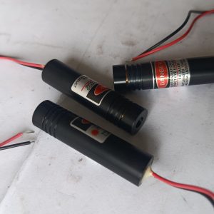 Dot laser module 635 nm /1mW/ 12V/ 12x50mm